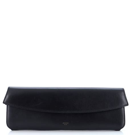 celine bicolor clutch|Evening clutch in bicolor smooth calfskin .